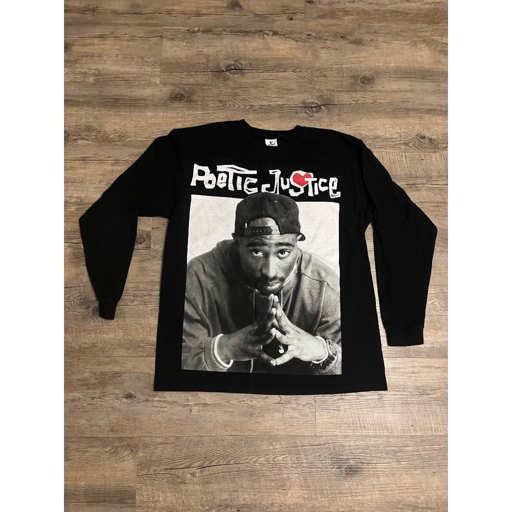 Tupac Poetic Justice shirt long sleeve- XL